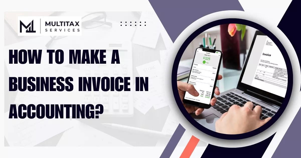 Make a Business Invoice in Accounting