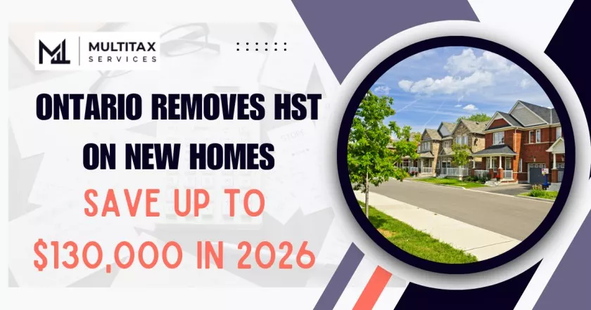 Ontario Removes HST on New Homes